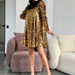 Rochie Shaquira - Auriu