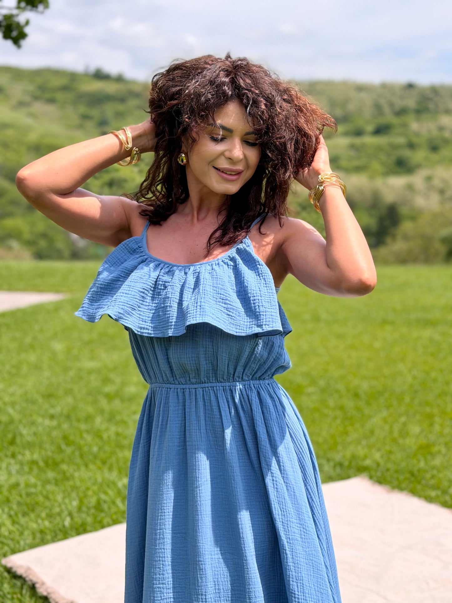 Rochie Rozalia - Denim