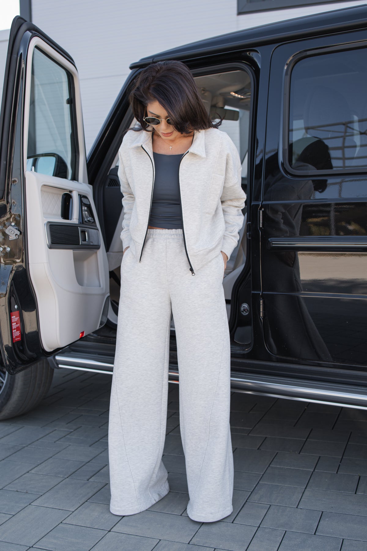 Trening Caramello - White Gray