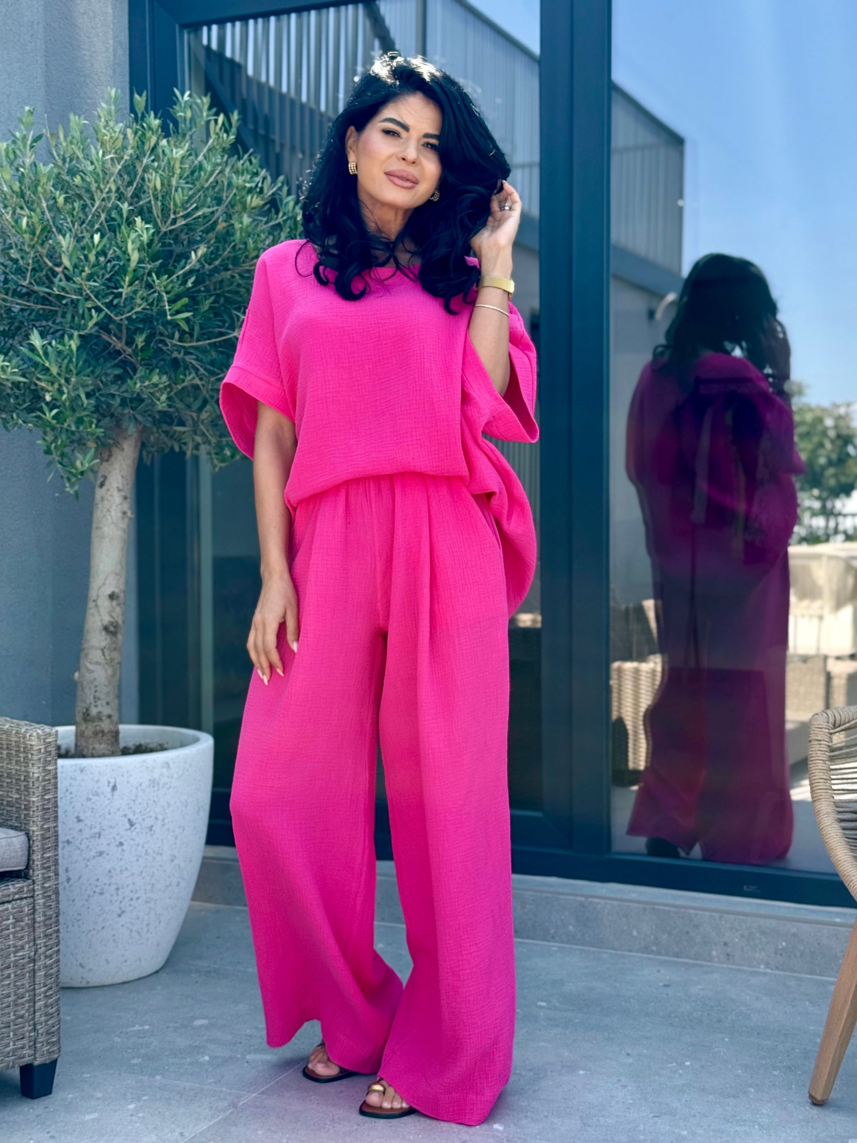 Costum Afrodita - Fucsia