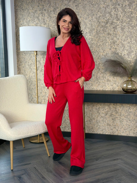 Costum Ekaterine -  Rosu