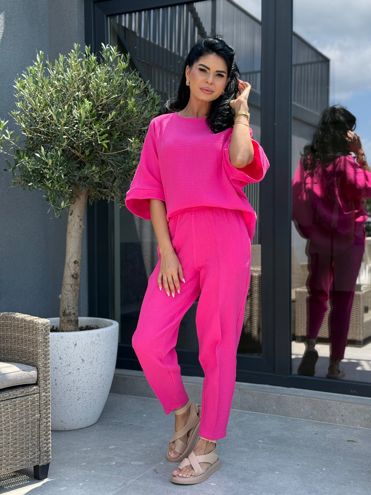 Costum Steffie - Fucsia