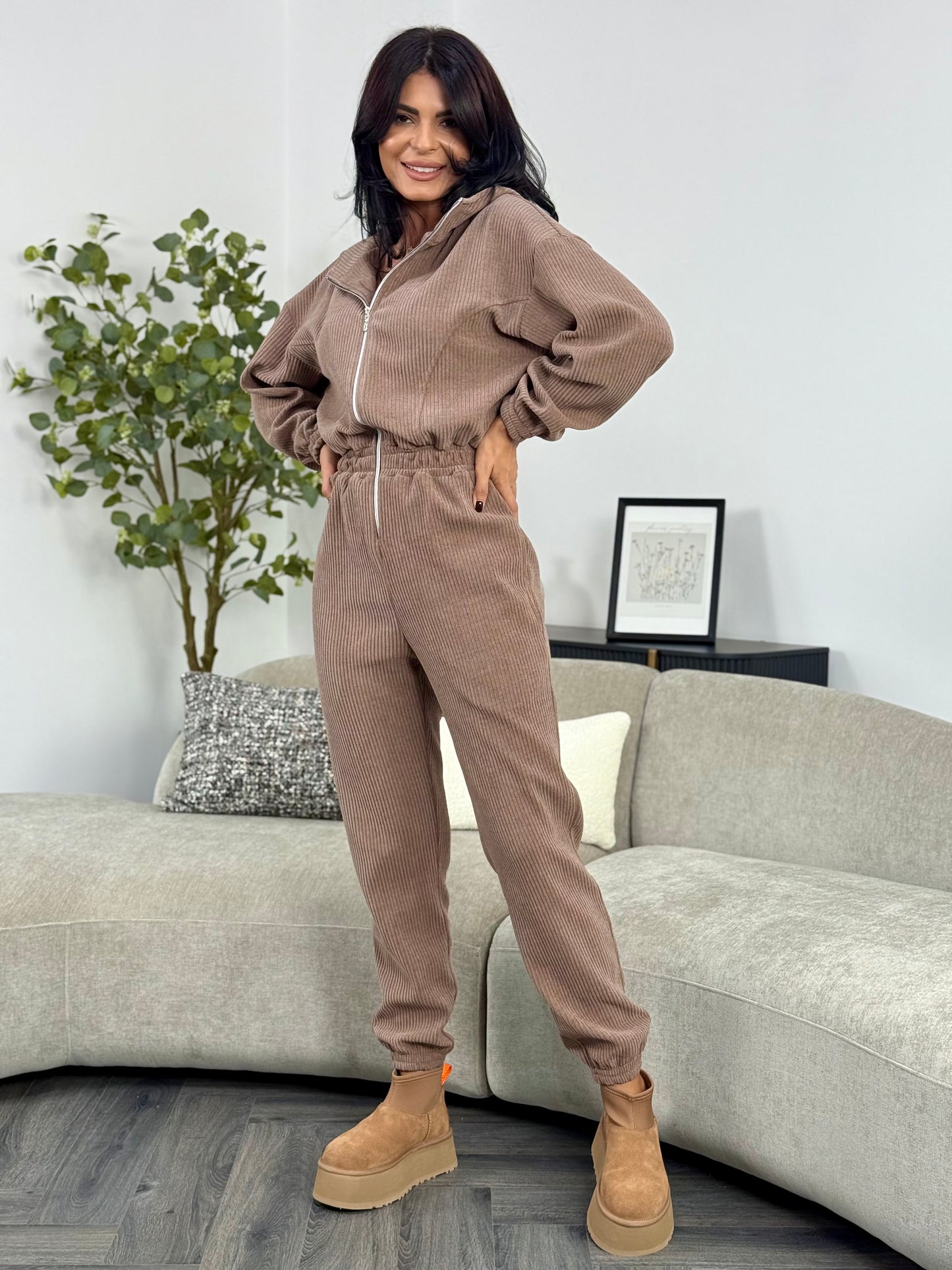 Salopeta Letty - Mocha Mousse