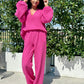 Set Muselina Samara - Fucsia