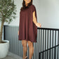 Rochie Bellagio - Cocoa Smoke