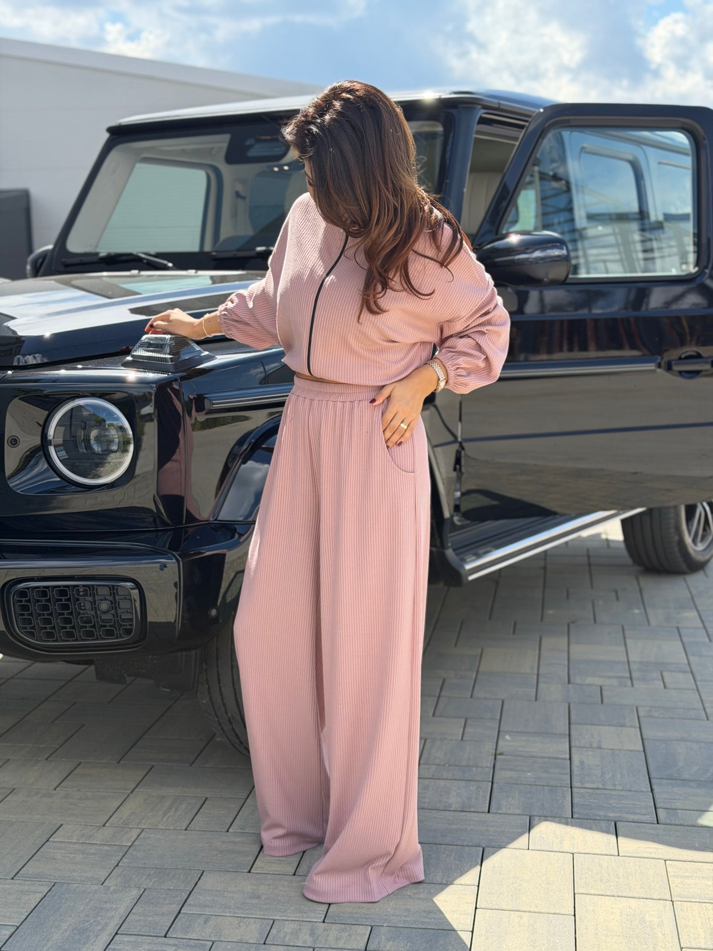 Set Ambra - Powder Pink