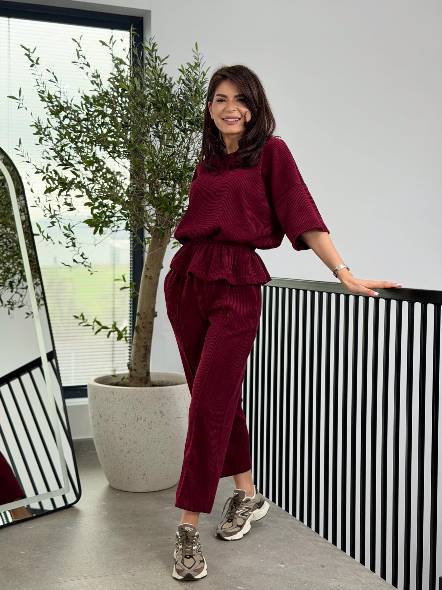 Set Ellie - Burgundy