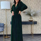 Rochie Rimma Long - Glitter Green