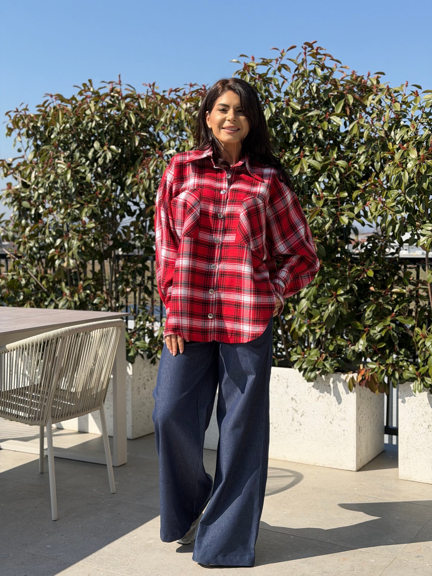 Camasa Oversize - Red