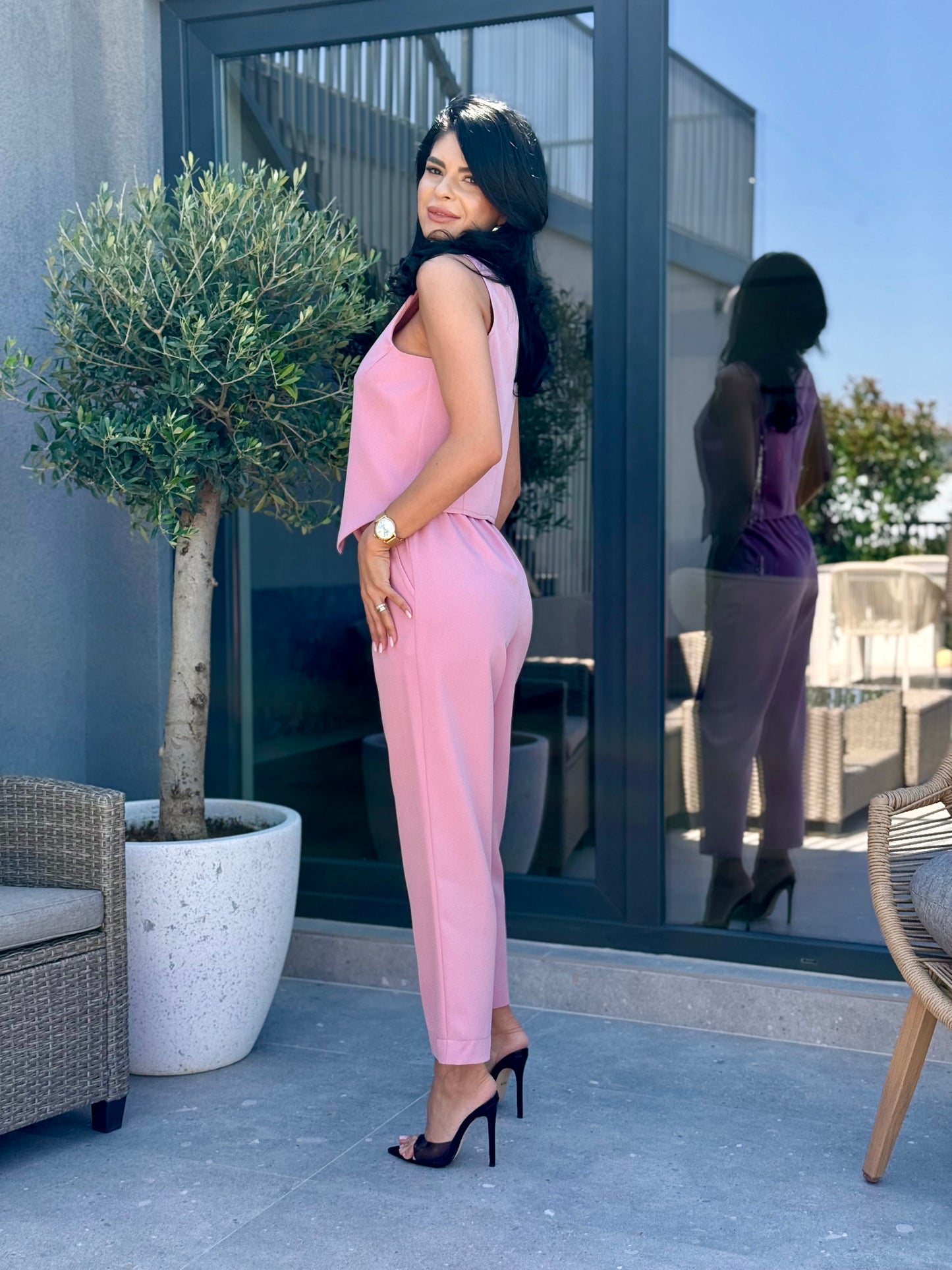 Costum Melia - Roz Pudra