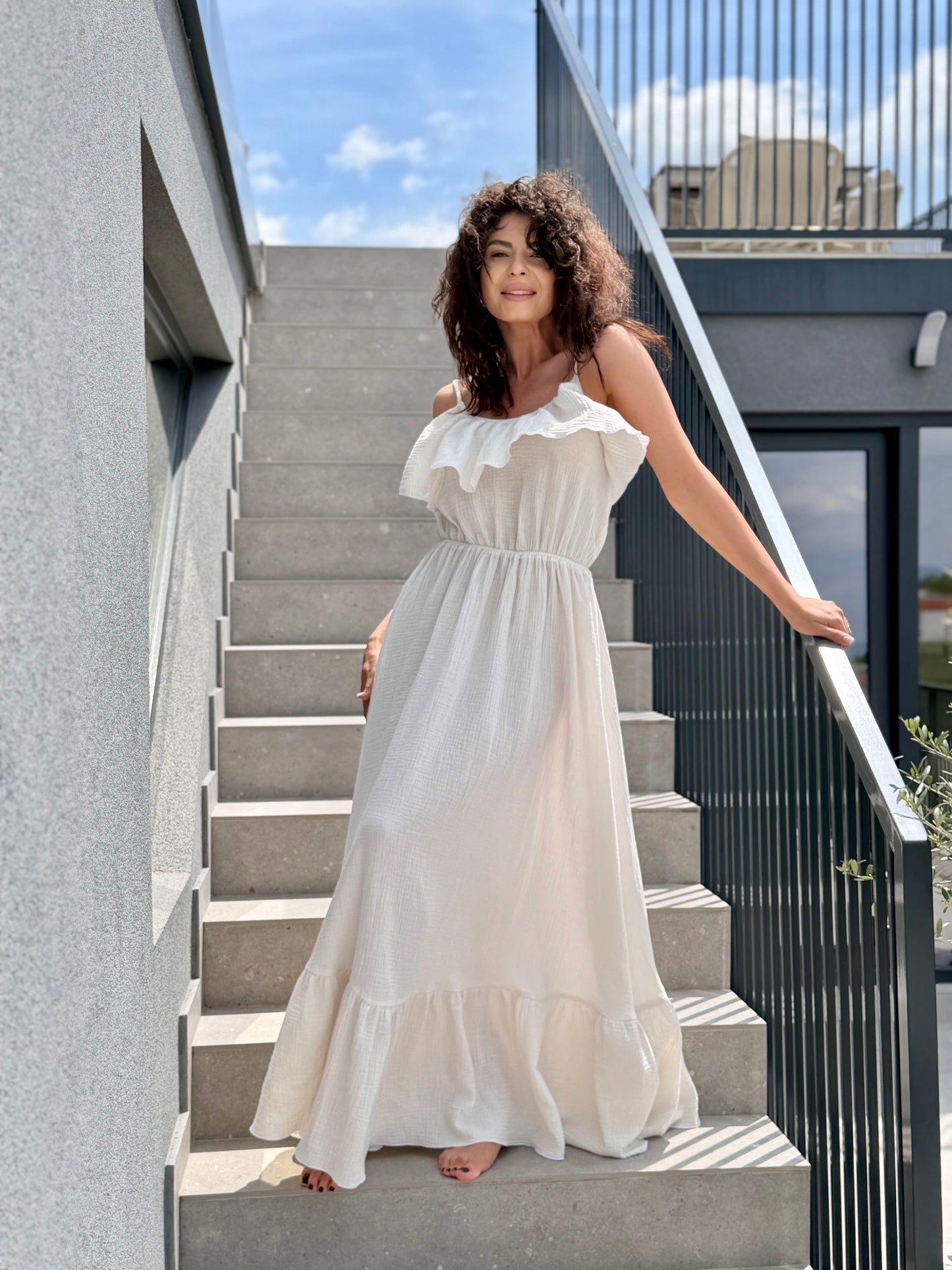Rochie Rozalia - Ivory