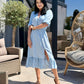 Rochie Nova - Baby Blue Flower