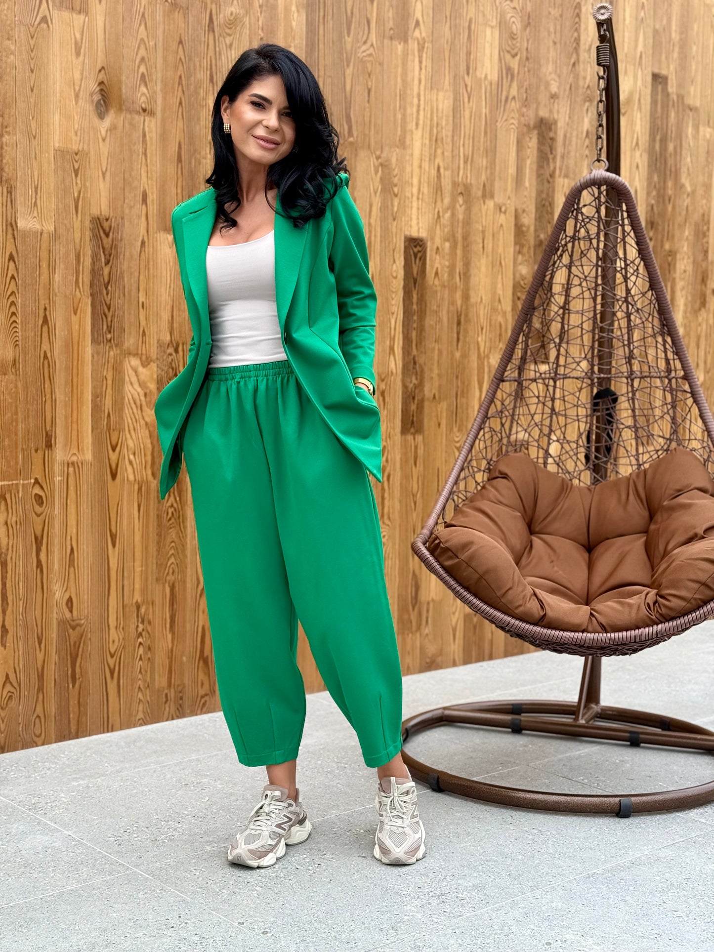Costum Cezara - Verde