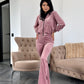 Costum SASHA - Roz pudra