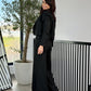 Costum Charlee  - Black Prinstripes