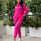 Set Muselina Nika - Fucsia