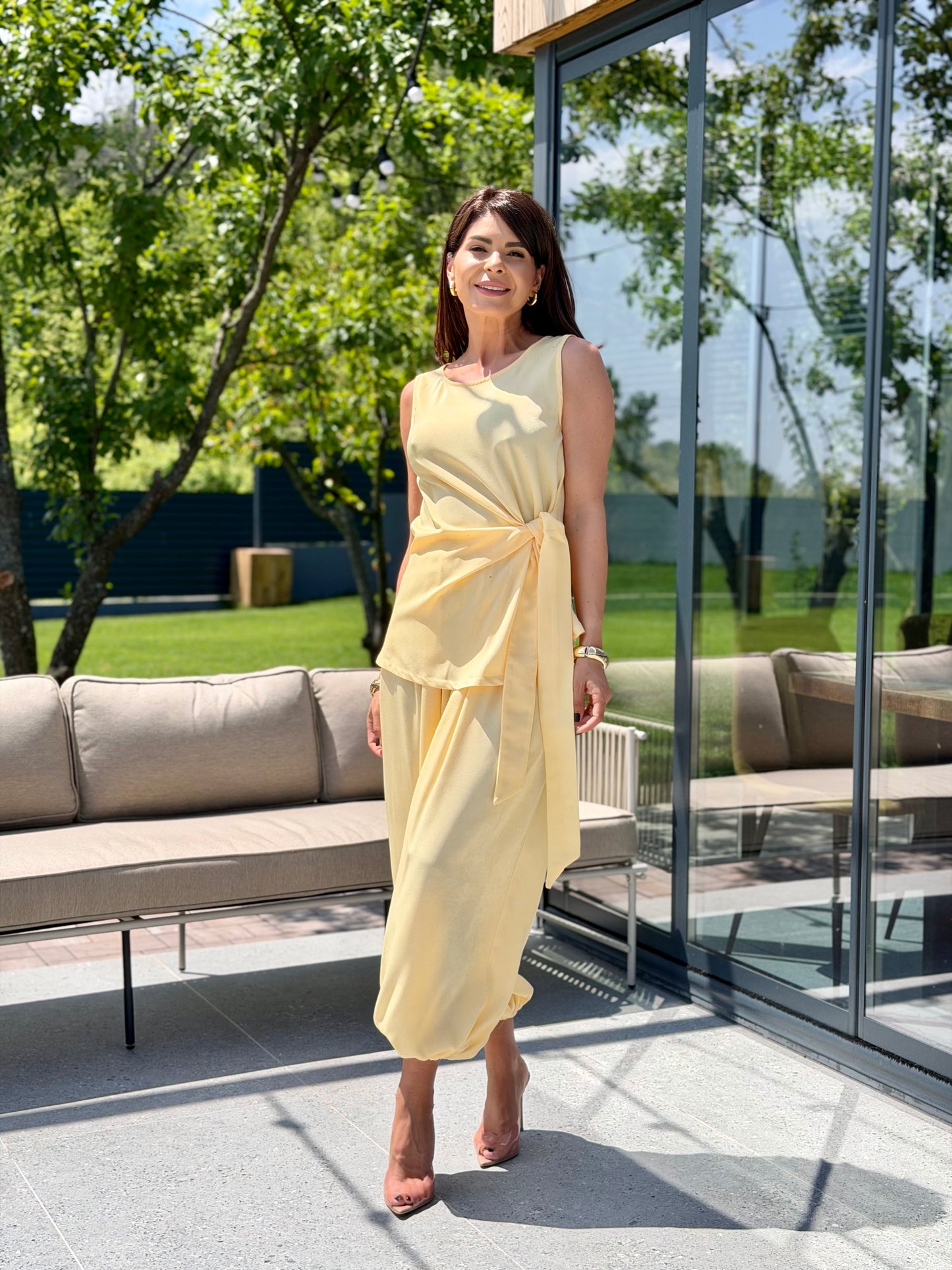 Set Zeynep -  Galben Pai