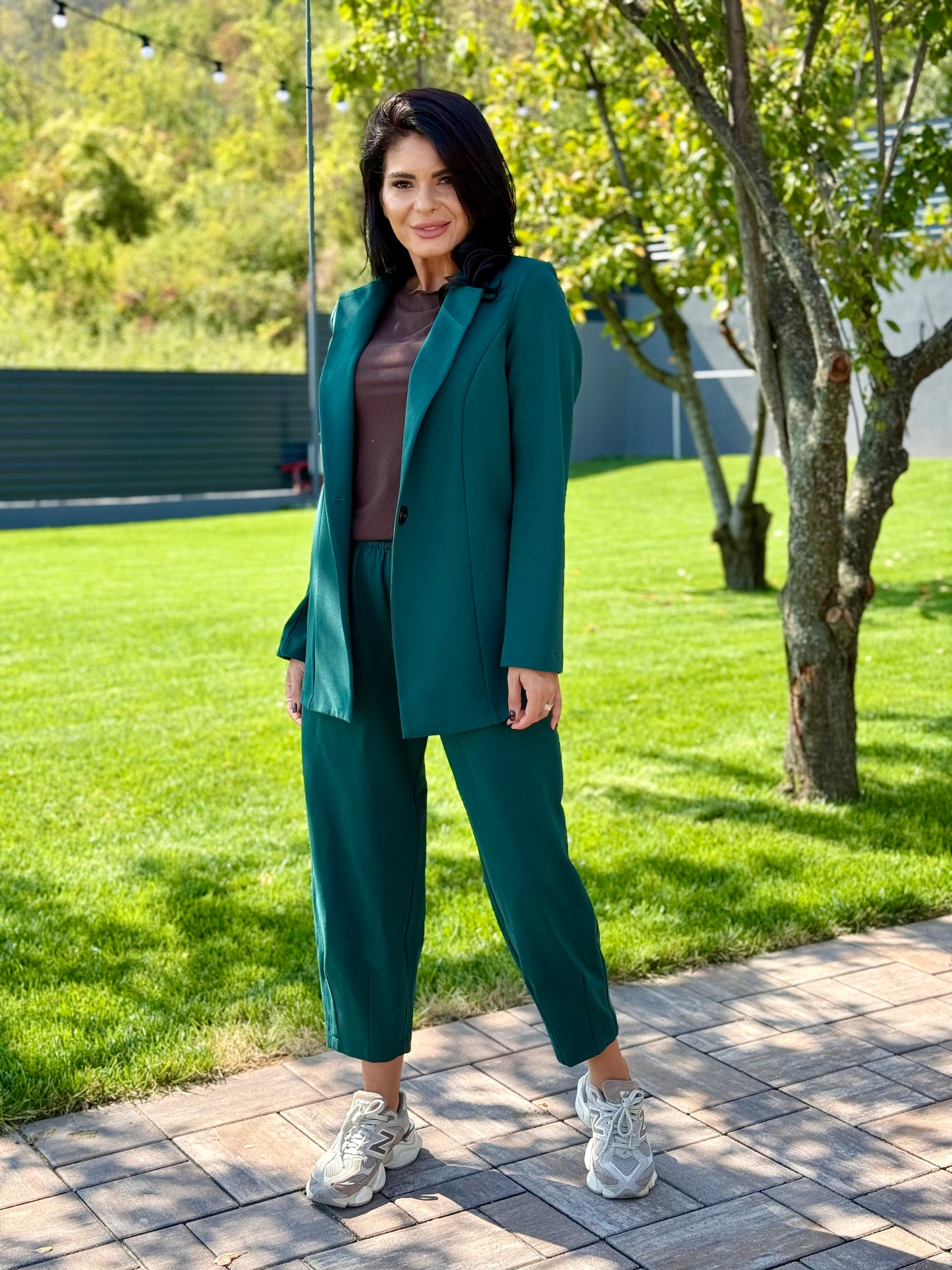 Costum Cezara - Verde Inchis