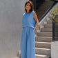 Costum Zinnia - Baby Blue