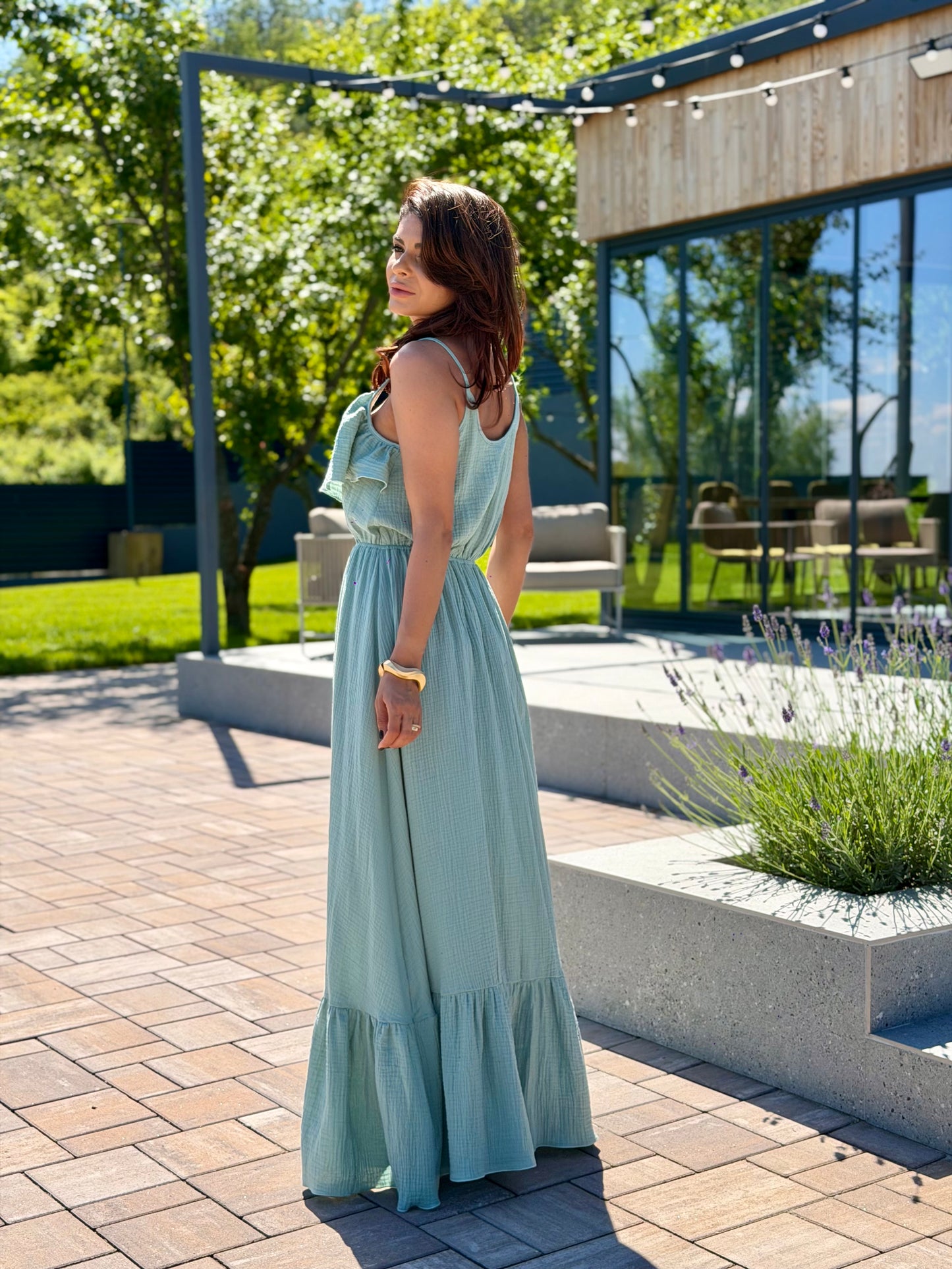 Rochie Rozalia - Sage