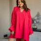 Rochie Boeme - Rouge