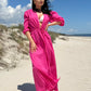 Rochie de Plaja Azure - Fucsia