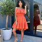 Rochie Natalia - Orange