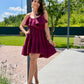 Rochie Natalia - Deep Amethist