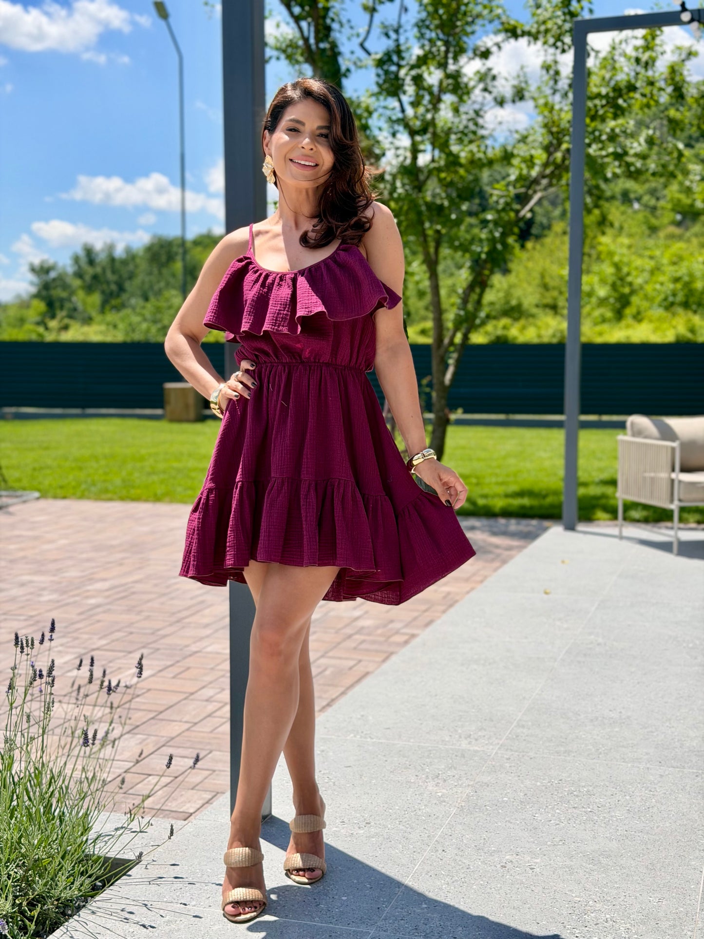 Rochie Natalia - Deep Amethist