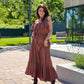 Rochie Rozalia - Chocolate