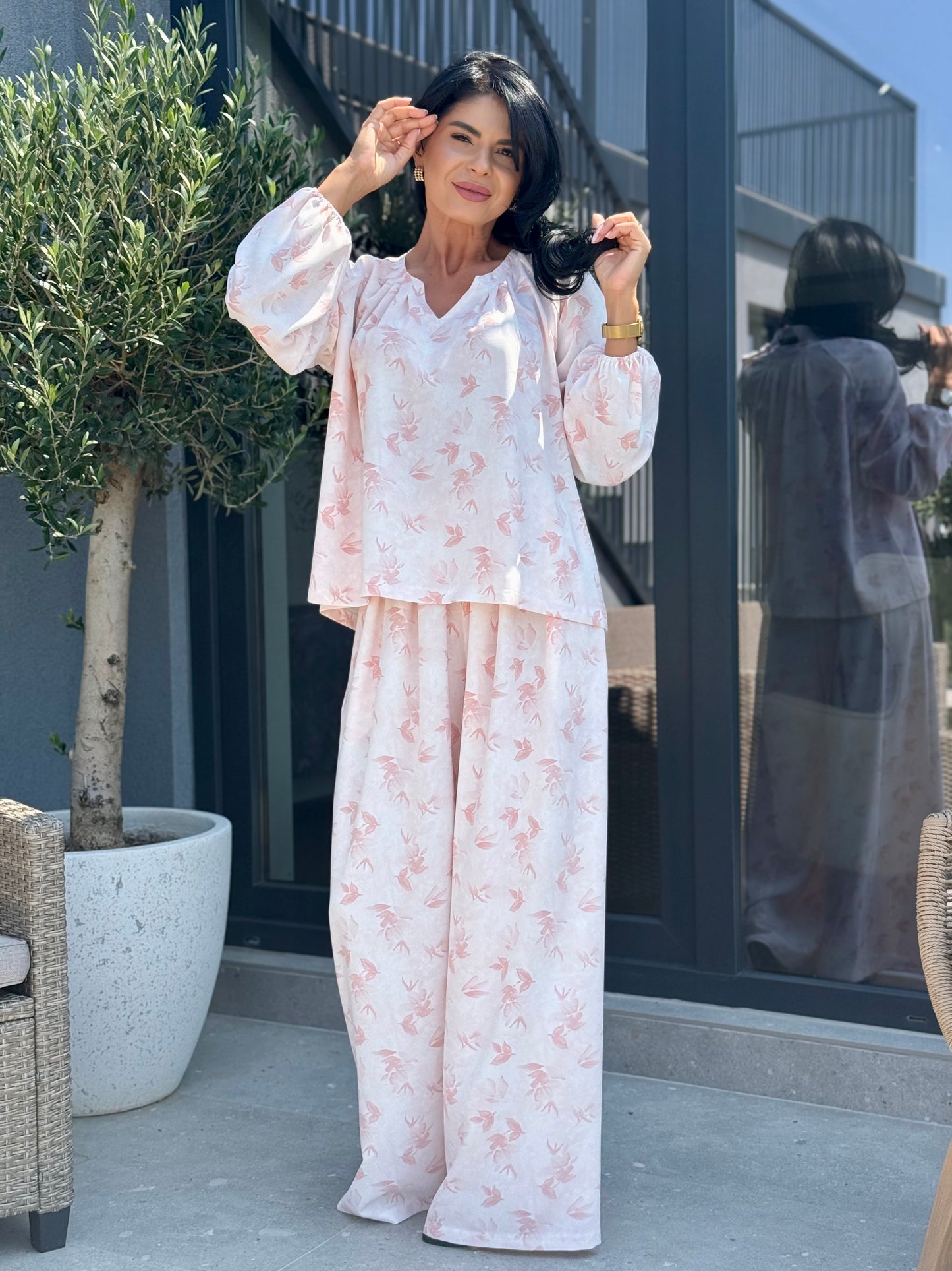 Costum Gianna - Blush Pink