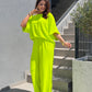 Costum Albba - Verde Neon