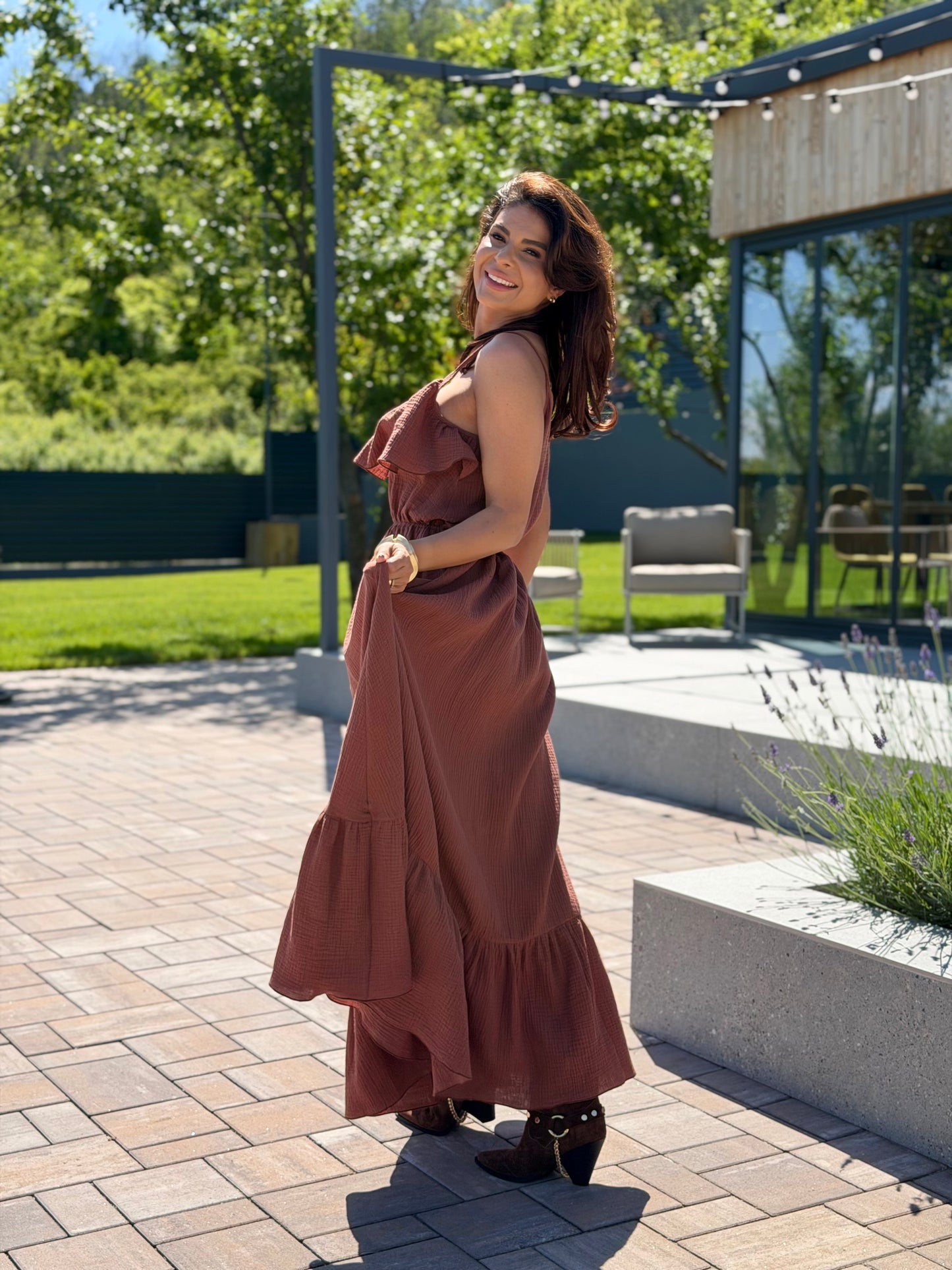 Rochie Rozalia - Chocolate