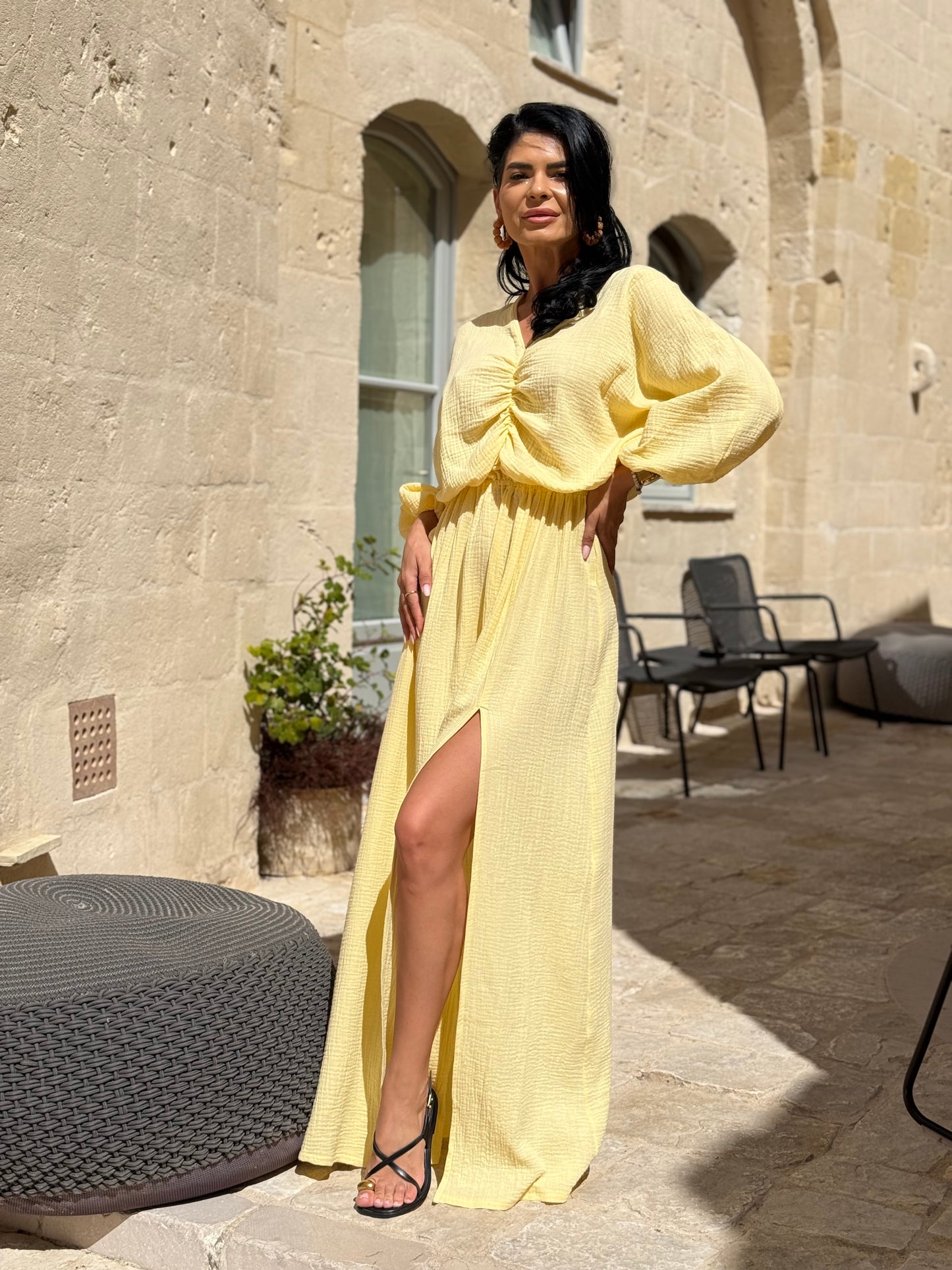 Rochie Dianna - Galben