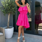 Rochie Natalia - Fucsia