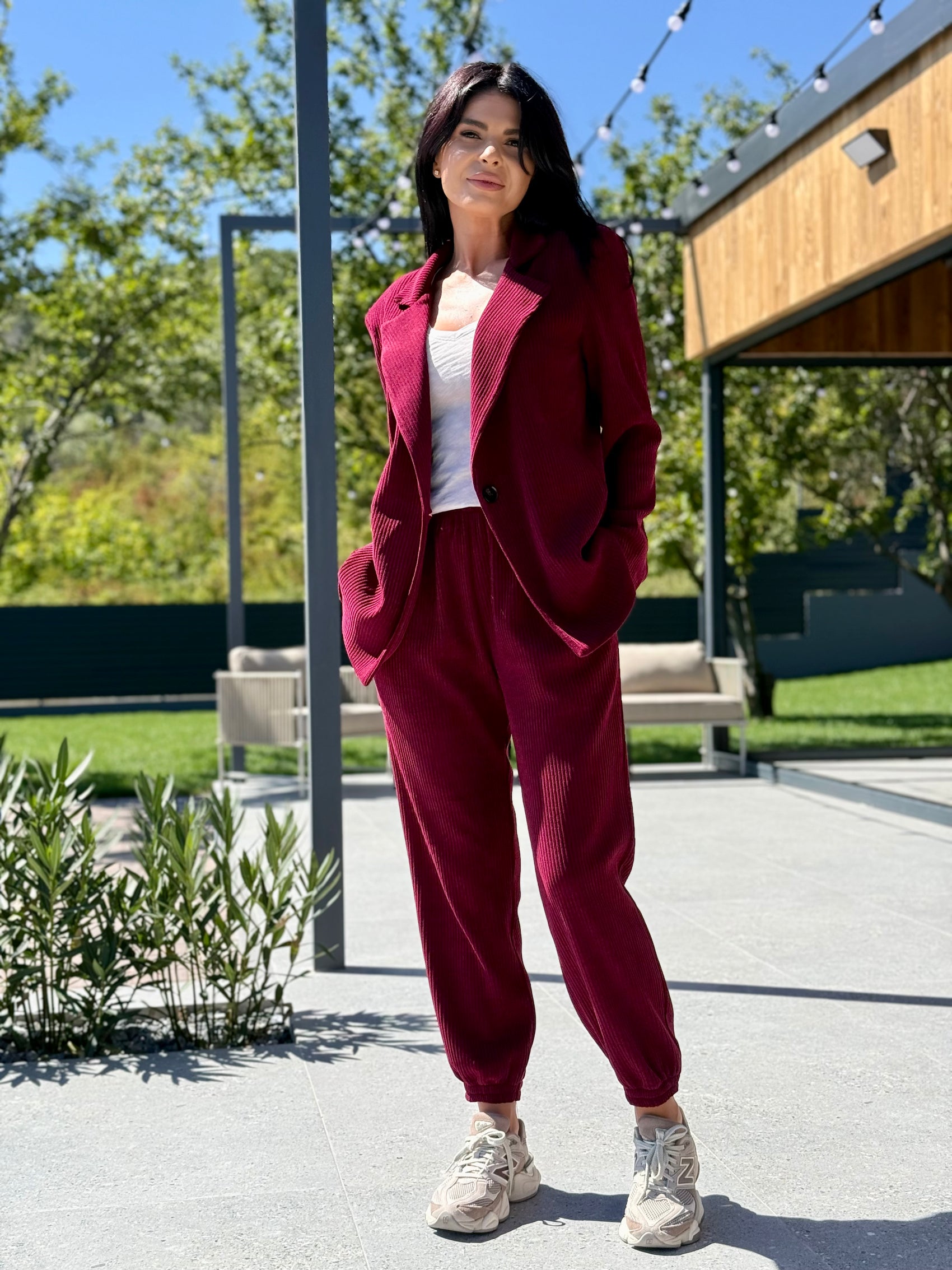 Set Paola - Burgundy