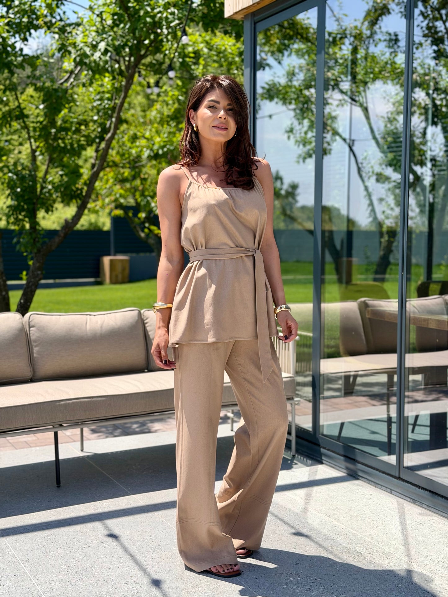 Set Estella - Bej Nisipiu