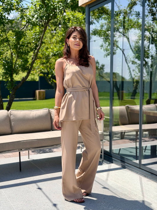Set Estella - Bej Nisipiu