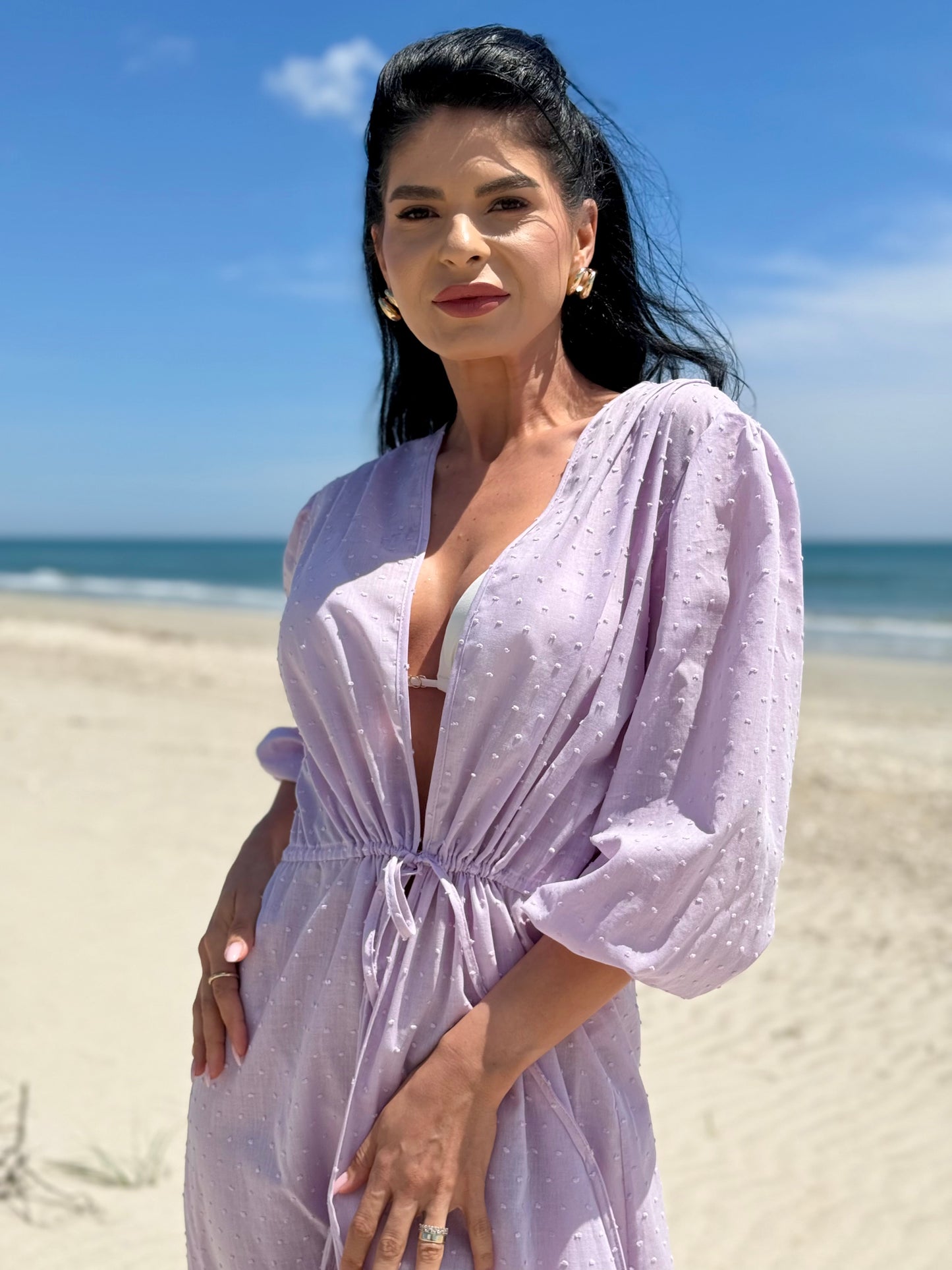 Rochie de Plaja Azure - Lila