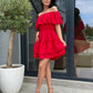 Rochie Zia - Rosu