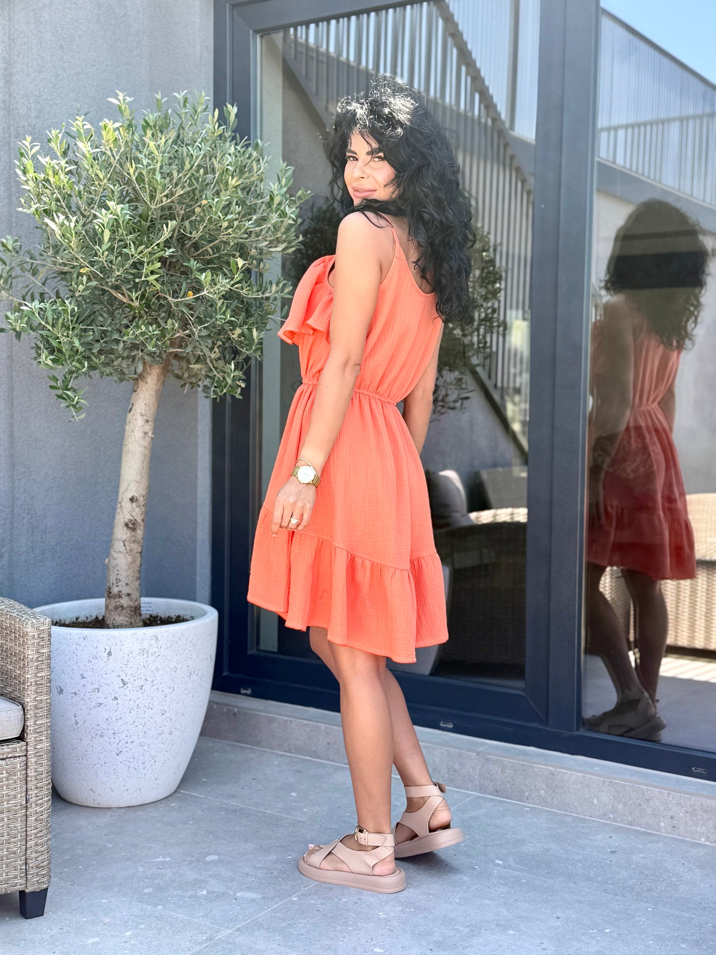 Rochie Natalia - Orange