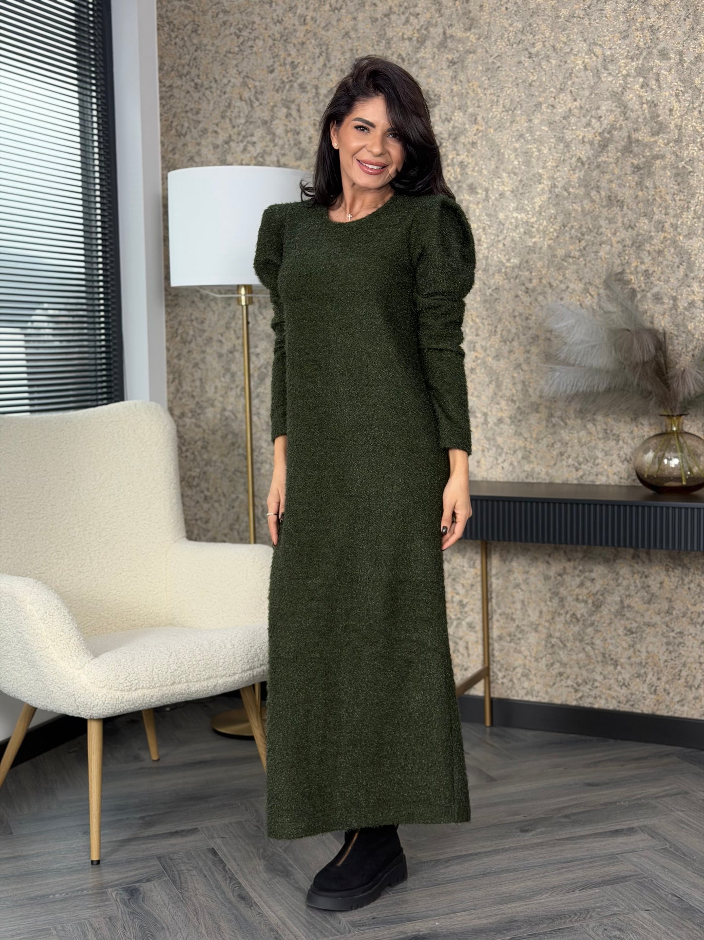 Rochie Skyler - Green Forest