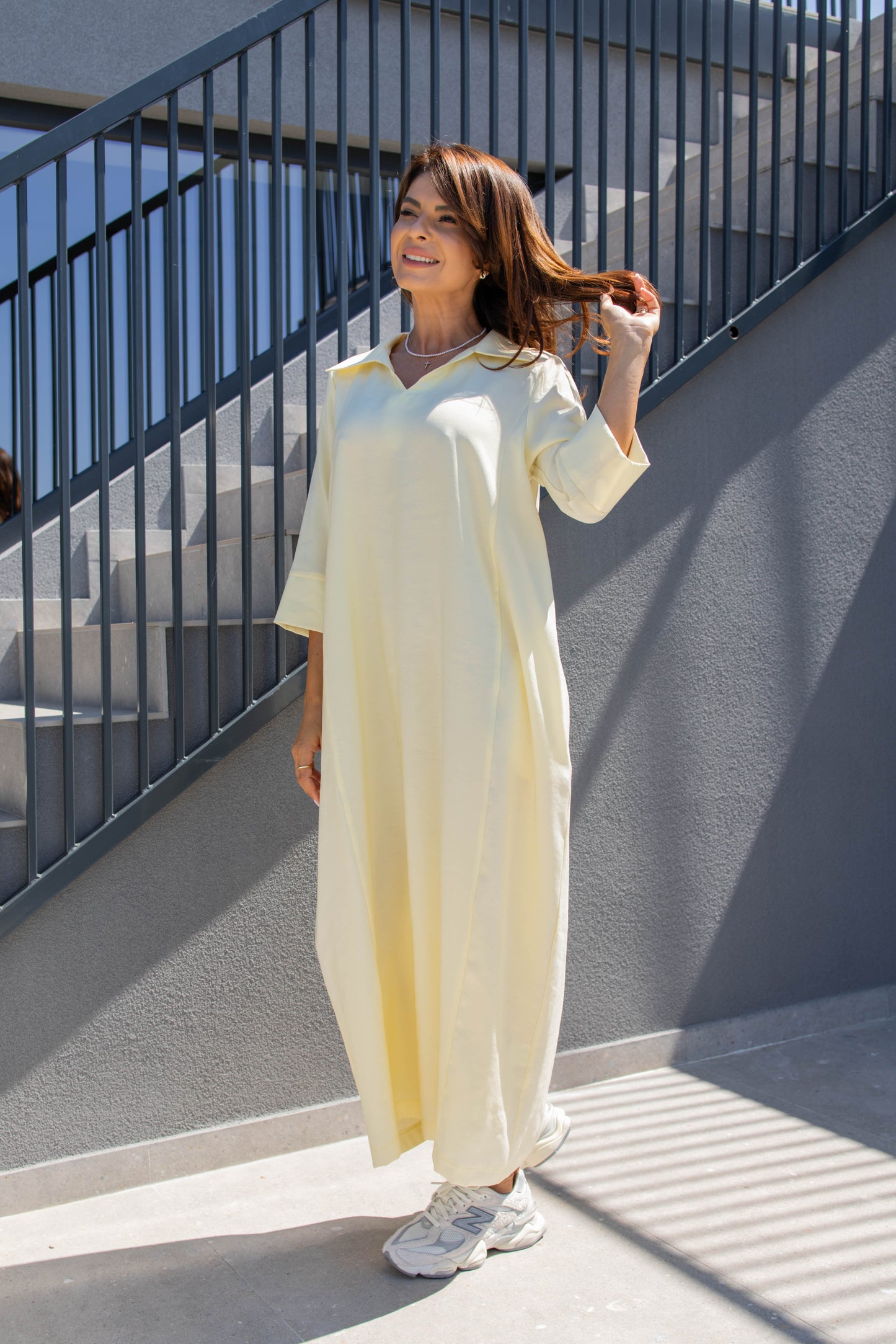 Rochie Astonia - Galben Pai
