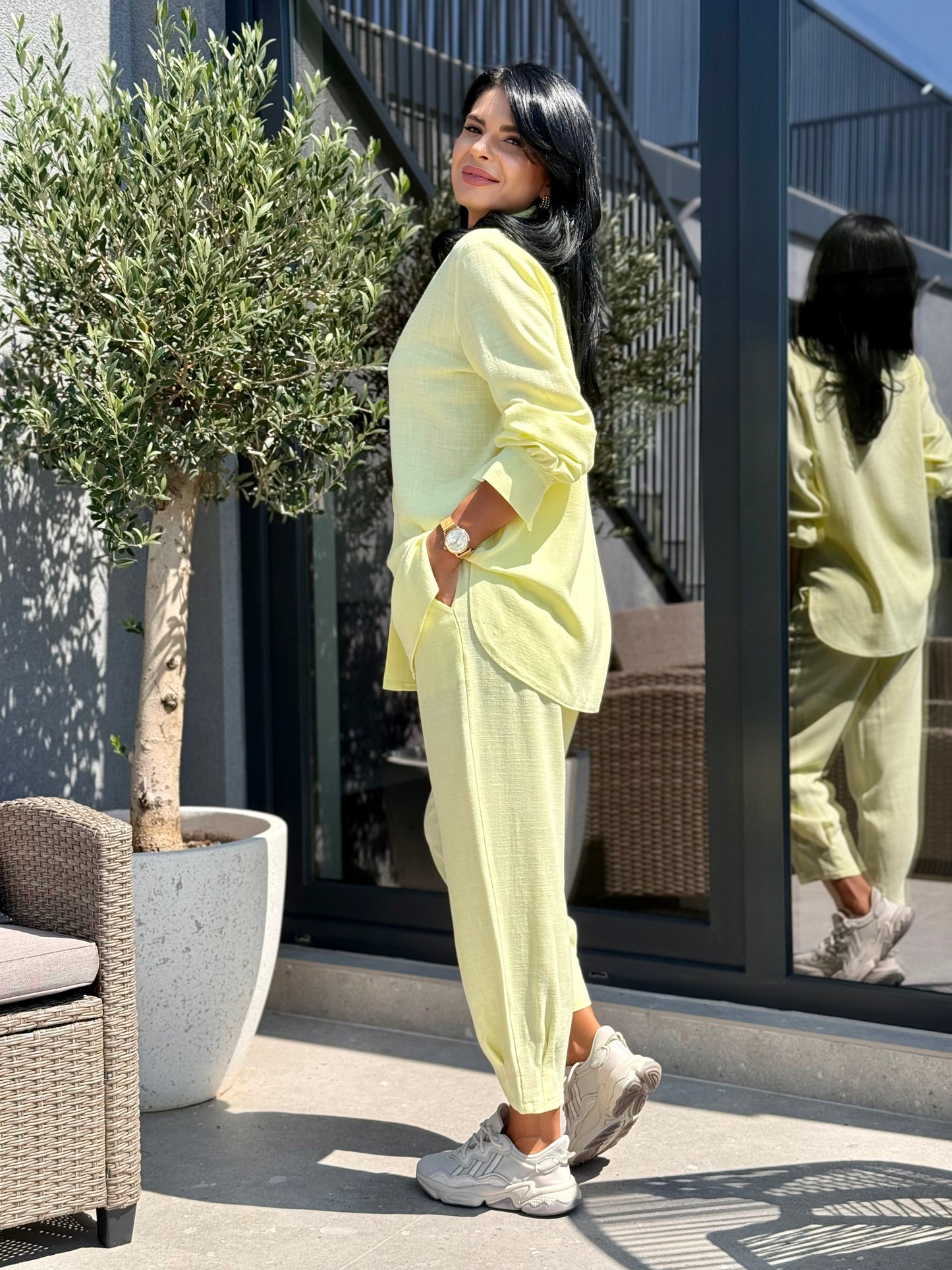 Costum Anelise - Galben Pai