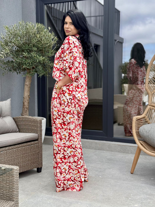 Costum Flower - Red