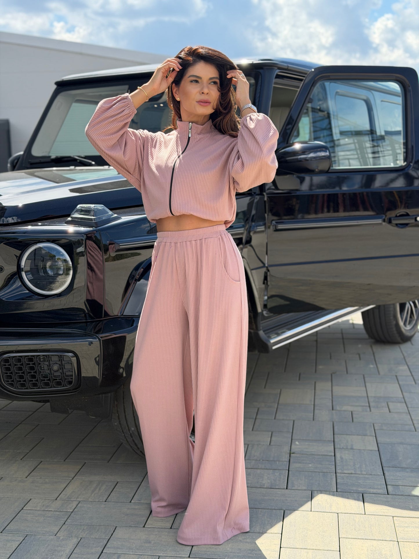 Set Ambra - Powder Pink