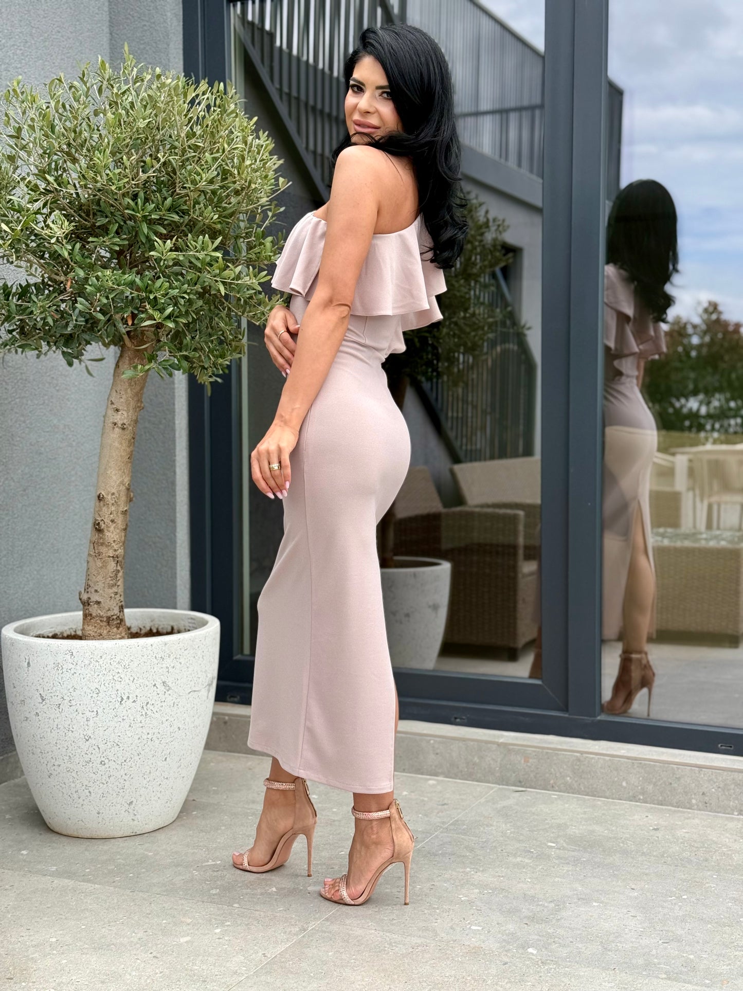 Rochie Soleil - Roz Nude