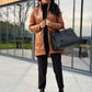 Geaca Amelia - Caramel Brown