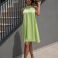 Rochie Lotus - Soft Pistachio