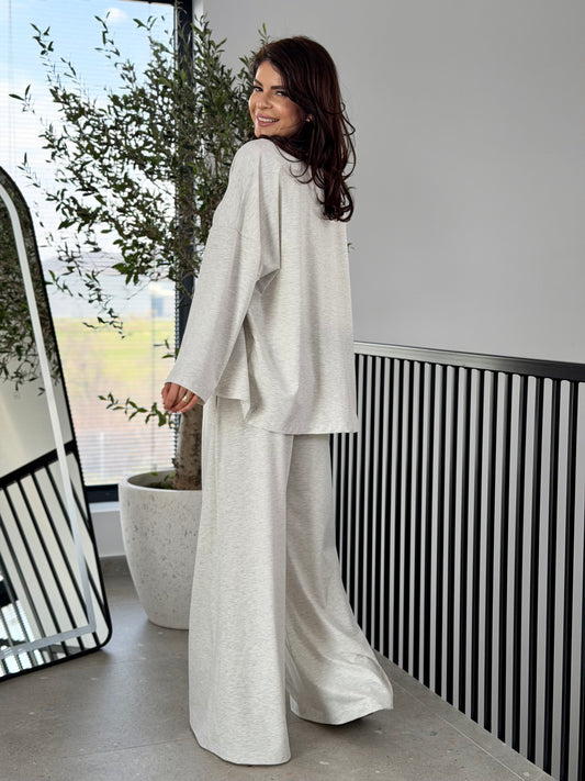 Set Trei Piese - Gri Deschis